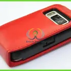 best price red leather mobil phone cases cover for nokia