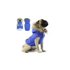 Vest Hood Hot Selling High Quality Dog Vest Luxury Cool Zipper PatternHood Vest Detachable Hood Winter Vest For Dog