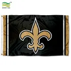 Nfl New Polyester Flag NFL New Orleans Saints 3x5ft