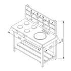 Kids Toy Kids Kitchen Set Toy Outdoor Kids Garden Play Wood Toy Wooden For Children Pretend Wooden Kitchen Play Set