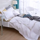 Comforter Sets Comforter Fashion Home Hotel 300tc 120*200cm Comforter Set Embroidered Bed Sheet