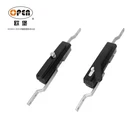 Electronic Locks Industrial Cabinetry Hardware MS840 Zinc Alloy PVC Coated Electronic Cabinet Multi-point Locks