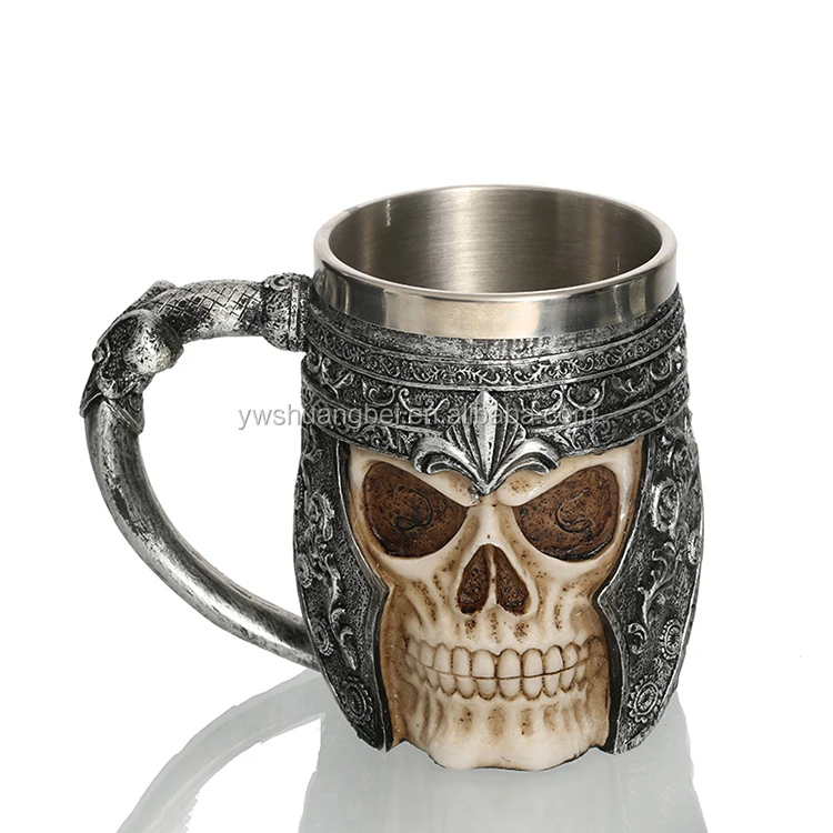 steel cup and resin handle coffee mug with handle idea for gift