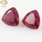 Ruby Red Ruby Prices For Synthetic Trillion Cut Dark Red Ruby