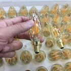 Candle Clear Light Light Led Bulbs Dimmable C35 C37 Candle Clear Frosted Opal 110-240V LED Filament Light Bulb 4W 5W