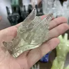 Stone Wholesale Real Natural Crystal Stone Dragon Head Skulls For Gift