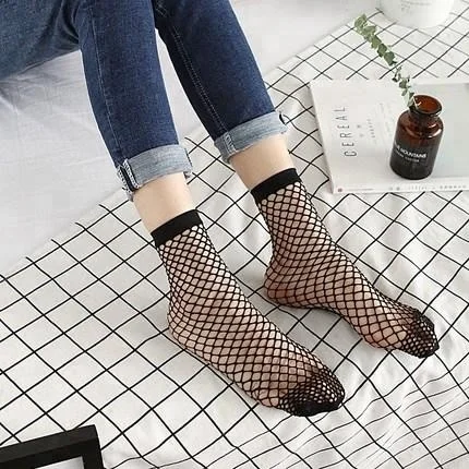 ladies nylon ankle socks