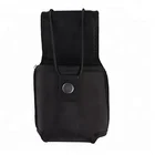 Black Security Belt Black Durable Functional Tactical Security Radio Pouch For Duty Belt