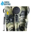 Kayak Single Single Sit On Top Fishing Kayak With High Seat Rail For Fish Tackles Easy Attaching