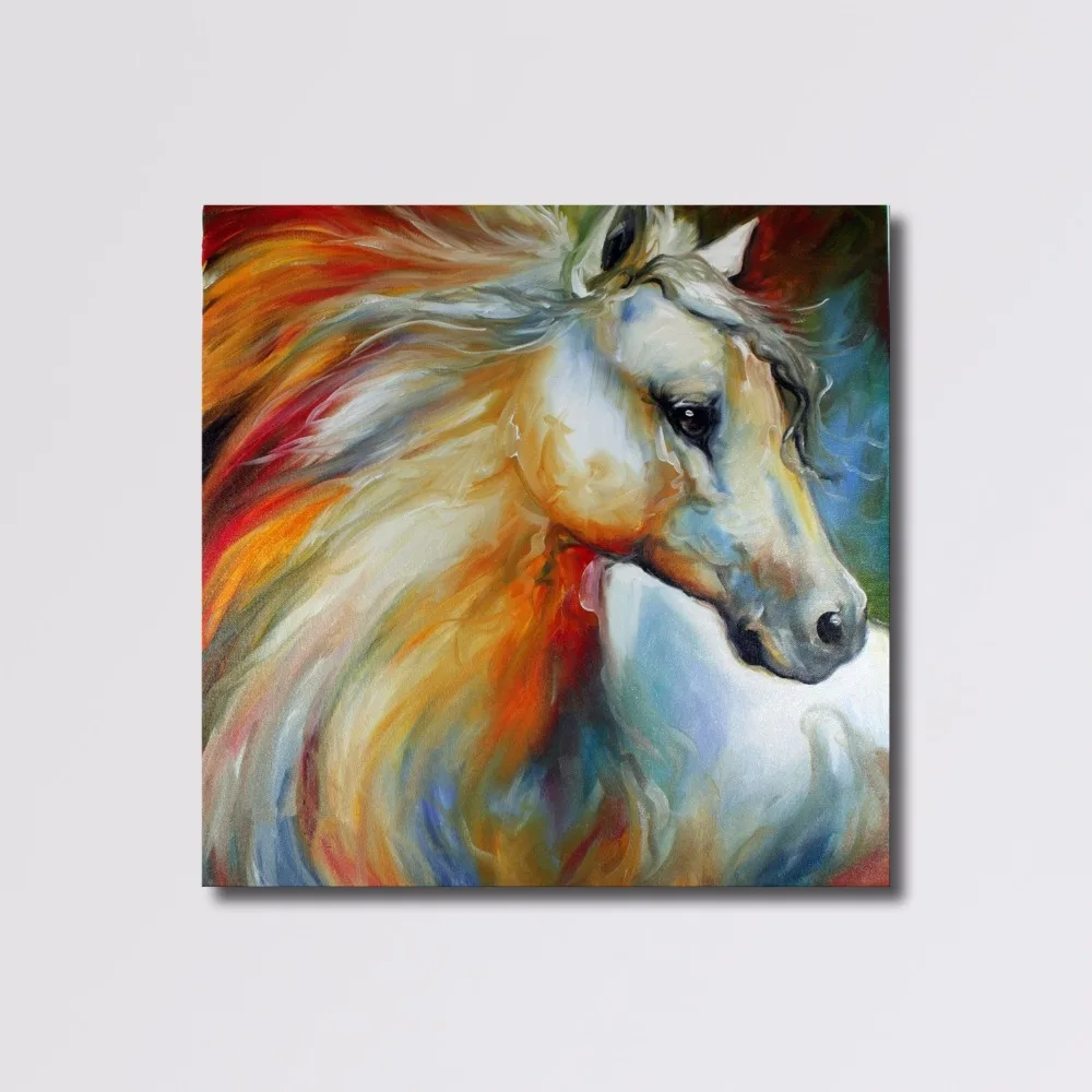 Famous Artist Acrylic Abstract Horse Animal Art Paintings - Buy Famous  Horse Paintings,Famous Artist Abstract Painting,Famous Art Paintings Of  Abstract Product on 