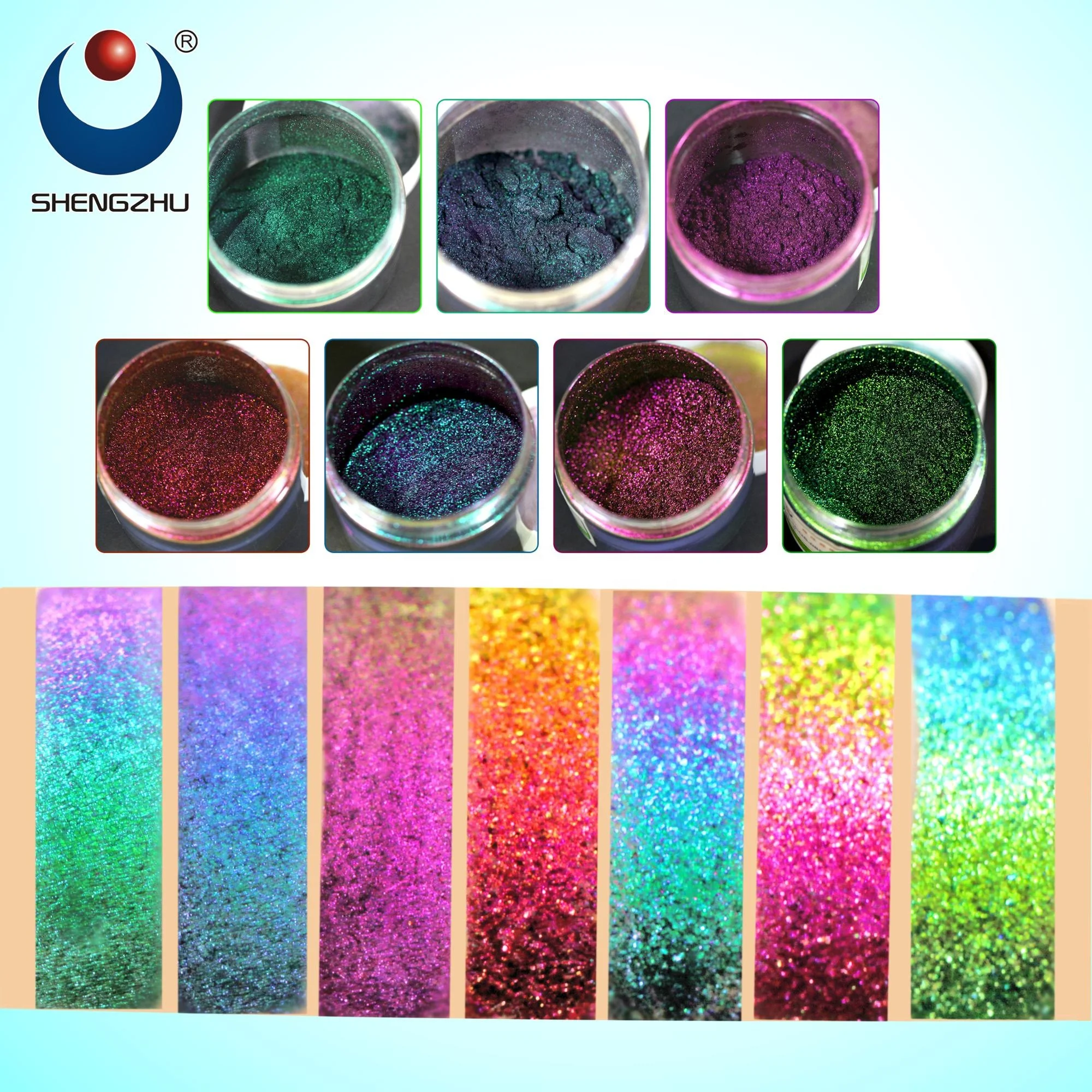 Super Color Change Chameleon Flake Mica Powder Color Shift Pearl