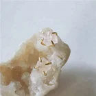 Stud Earring Earring Manufacturer 925 Silver Minimalist Natural Stone Rainbow Quartz Stud Earring