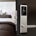 Key Door Free Software High Quality Stainless Steel Smart Hotel Key Card Door Locks