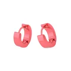 Neon earrings Cute Ear stud hoop earring, fashion colorful hoop piercing earing, red jewelry