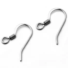 Jewelry 50pcs/bag 11*18mm Stainless Steel DIY Earring Findings Clasps Hooks Jewelry Making Accessories Earwire