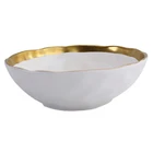 Porcelain Bowl Porcelain Bowl WES56 Creative White Ceramic Porcelain Noodle Bowl For Dessert Fruit Salad
