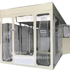 Air Cleanroom 3000*3000m Class 1000 Sot Wall Portable Cleanroom With Anti-static Air Curtain