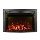 Option 3d 3d Electric Fireplace 1500W 2 Heat Settings Option 3D Insert Electric Fireplace