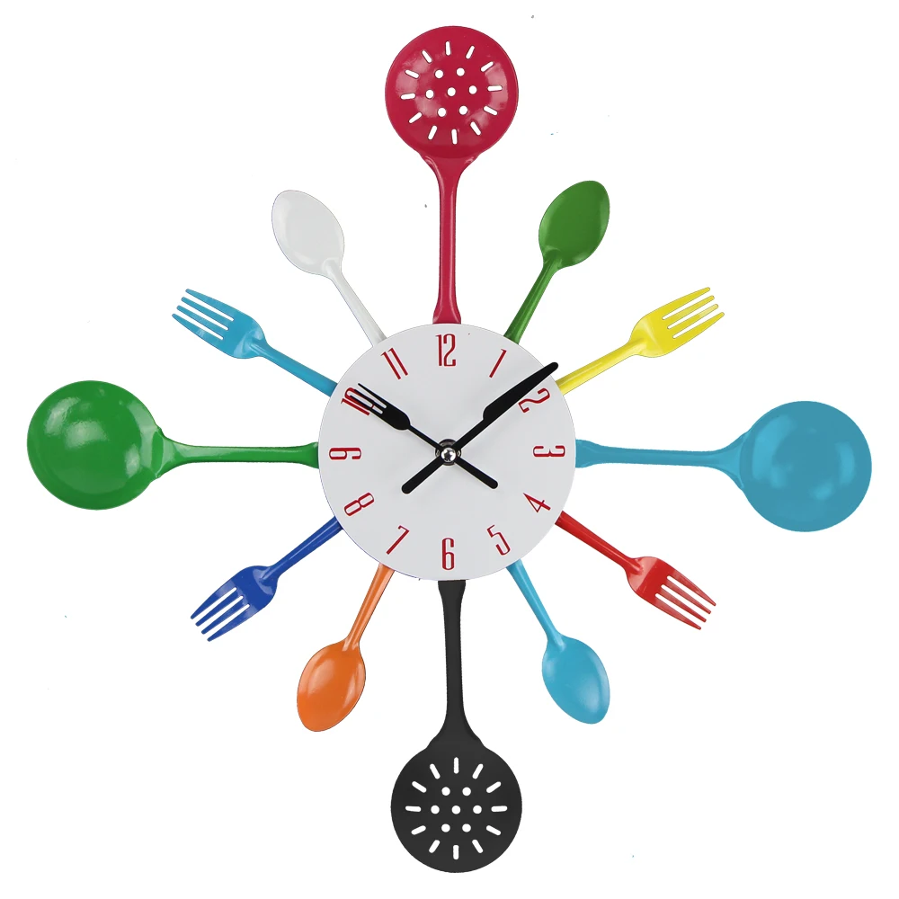 Make Your Own Kitchen Clocks Spoon and Fork DIY Clock Mechanism 
