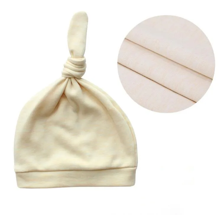 manufacturer High quality soft and comfortable white hospital baby hat baby capP