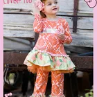 Cotton Frock Cotton Baby Outfit 2020 Wholesale Baby Girl Fancy Cotton Outfits Popular Little Girl Baby Frock Design Ballerina Clothing Set