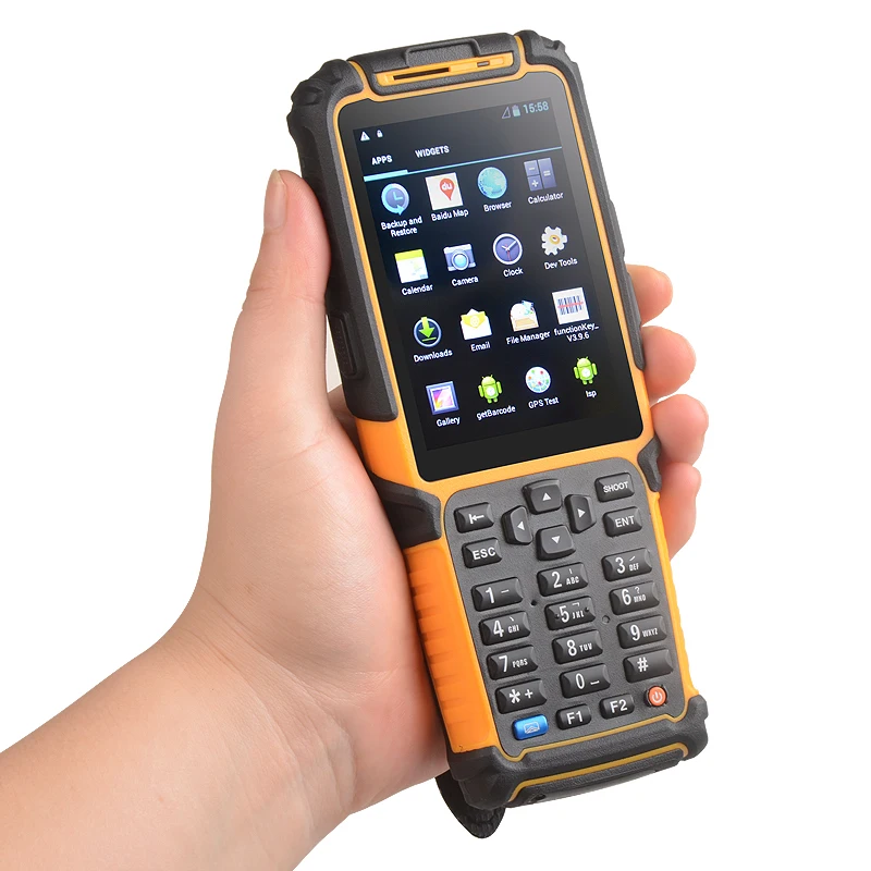 Bluetooth 2D Barcode Scanner Wireless Handheld QR Code Reader For Phone/PC 