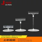 Clip Holder Plastic Pop Clip Wholesale Pop Clip Holder PS Double Side Plastic Poster Clip