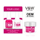 Color Nail 300 Colors Private Label Nail Gel Polish Private Label Professional 3 In 1 Color Nail Gel Match Acrylic Dip Powder And Polish Color Set