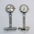 Nurse Watch Nurse Watches Silver Fast Delivery Alloy Metal Silver Color Lady's Chest Nurse Watch