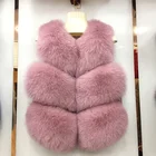 Online Real Fur Gilet Direct Factory Price Fur Gilet Buy Online Woman Real Fox Fur Vest