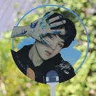 Hand Fan Pvc Hand Fan Customized Fashion New Plastic PVC Clear Transparent Hand Fan