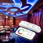 24v Led Strip Light Led Strip Light Controller DC 12V 24V Wireless Inline RF Touch Screen Remote LED Controller For Rgb LED Strip Light