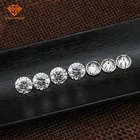 White High Quality Lab Created 4mm Moissanite Diamond For Jewely