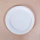 1 Time Compostable Plates Biodegradable Eco Friendly 1 Time Sugarcane Bagasse Paper Compostable Plate