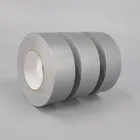 Silver Duct Tape Custom Printed No Residue Silver Duct Tape For Heavy Duty Packing