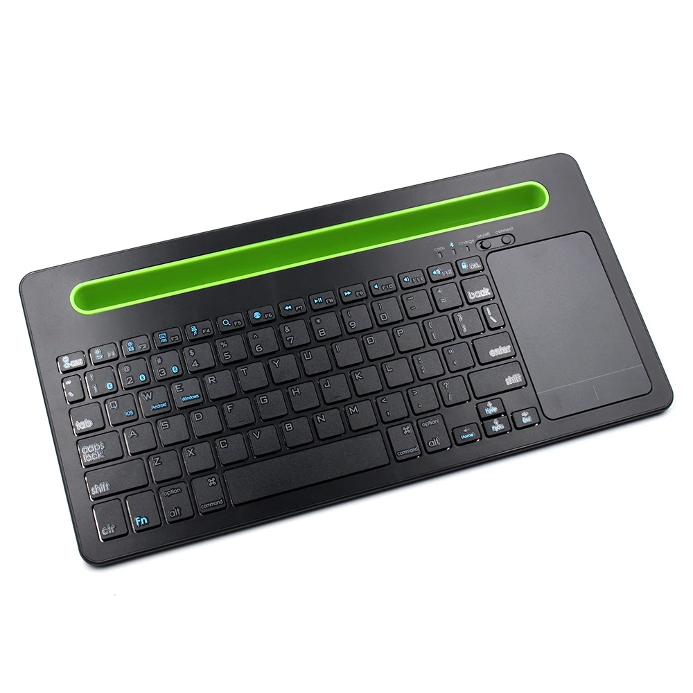 bluetooth keyboard with integrated mouse