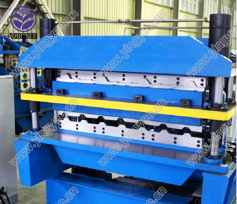 product double layer roll forming machine for construction material making-55