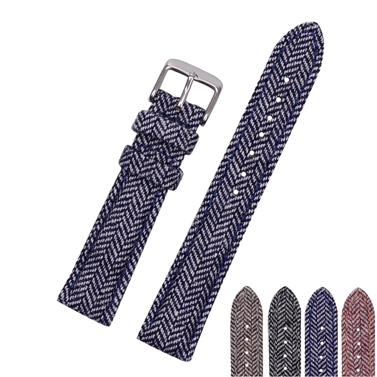 tweed watch strap