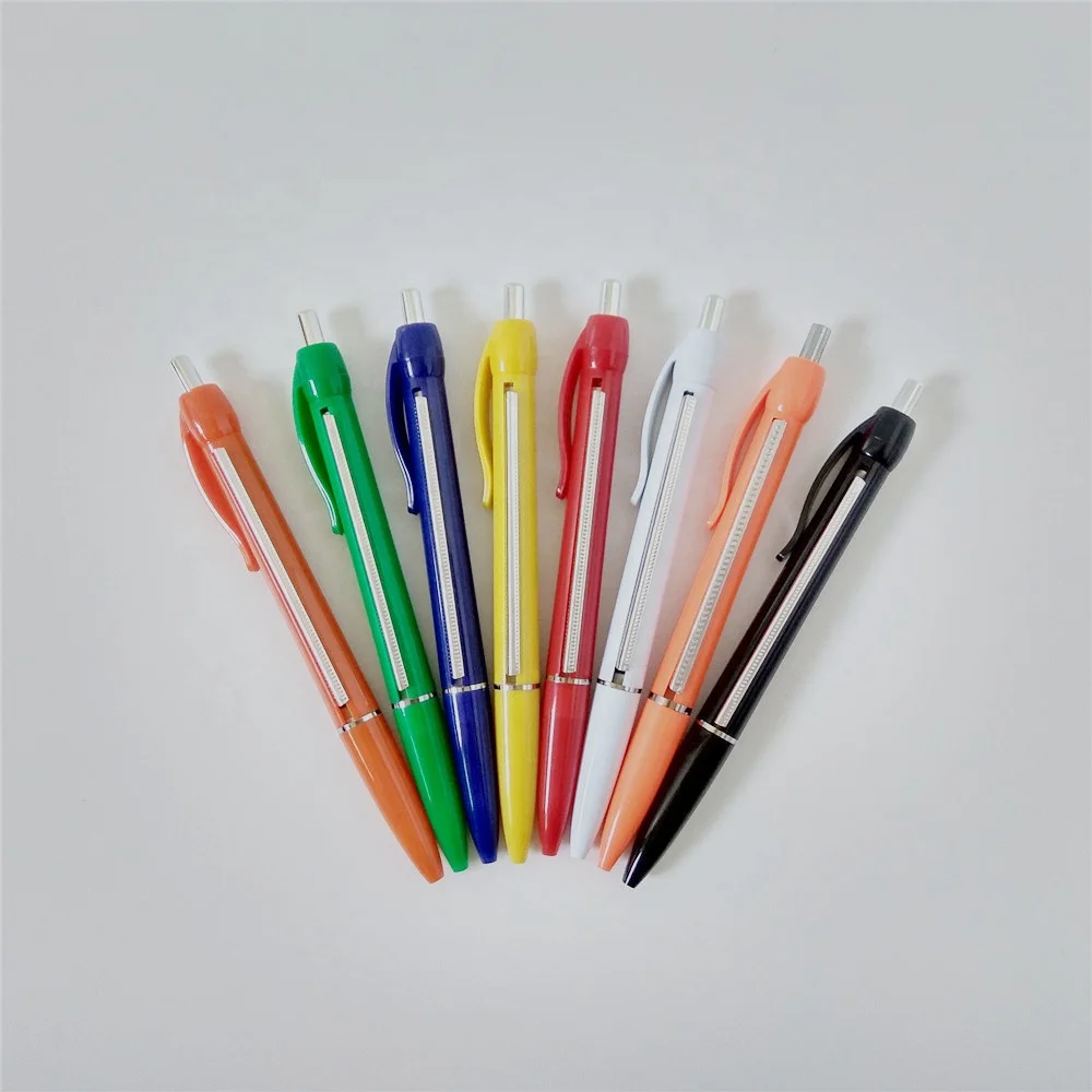 best selling banner ball pen promotion pen with roll out paper