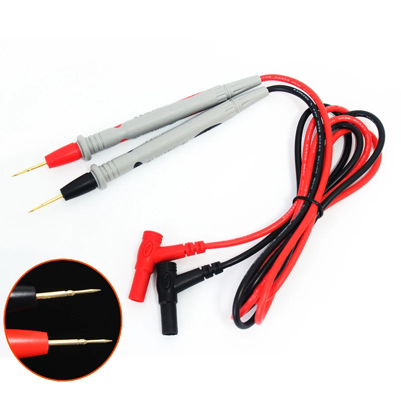 1 Pair Universal Needle Tip Probe Test Leads Pin Digital Multimeter Multi Meter Tester Lead Wire Pen 1000V 20A by YDZN 