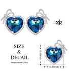 Diamond Stud Earrings 925 Stud Boucle Doreil 925 Silver Diamond Fine Earring Stud