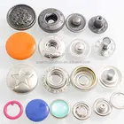 Snap Fasteners Custom Stainless Steel Snap Fastener For Clothing