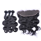 Raw unprocessed virgin indian chennai human hair pony tail