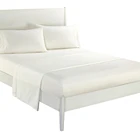 Sheet Gray Bedding 4-Piece Queen Bed Sheet Set Gray Blue Women Full Twin King