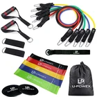 loop exercise bands elastic tube fitness sliders gym equipment