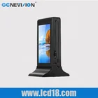 Player Mp4 10.1 Inch Table Advertising Player Mp4 Loop Video Touch Screen All In 1 Pc Full Hd Internet Menu