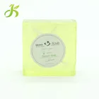Beauty Shape Soap Hotel Supplies Beauty Square Shape Transparent Toilet Bath Soap