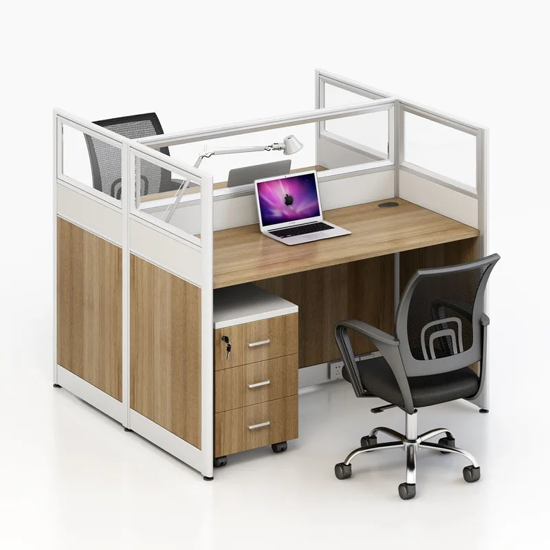 MDF wooden exclusive office cubical desk workstation cubicle office furniture for 4 seater workstation
