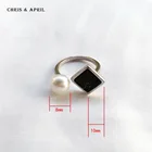 Turquoise Turquoise Best Design 18K Gold Plated Turquoise Pearl Sliver Rings