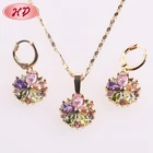 Earrings And Necklaces Guangzhou Fashion Wholesale Necklace And Earrings Set Imitation Jewelry